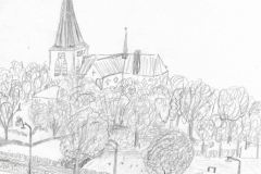 Tekening-Kerk-Berg